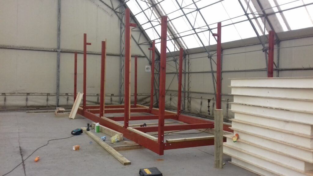 Steel Frame for fabrication 